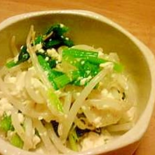 野菜の豆腐あえ